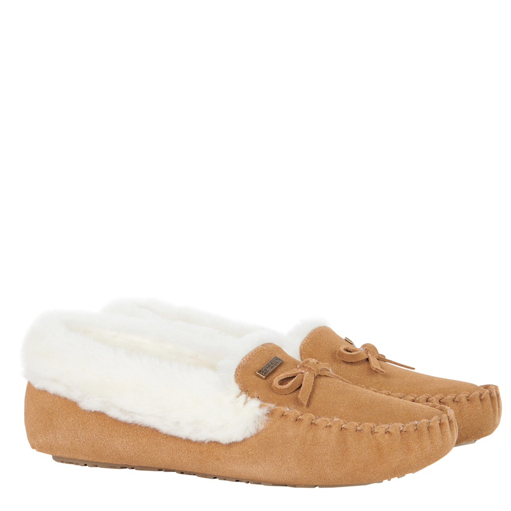 Barbour Maggie Moccasin Slippers Jarrolds, Norwich